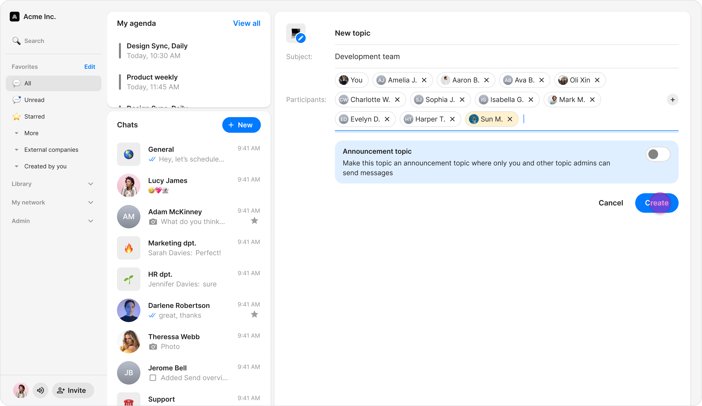 Create a Topic screenshot 4