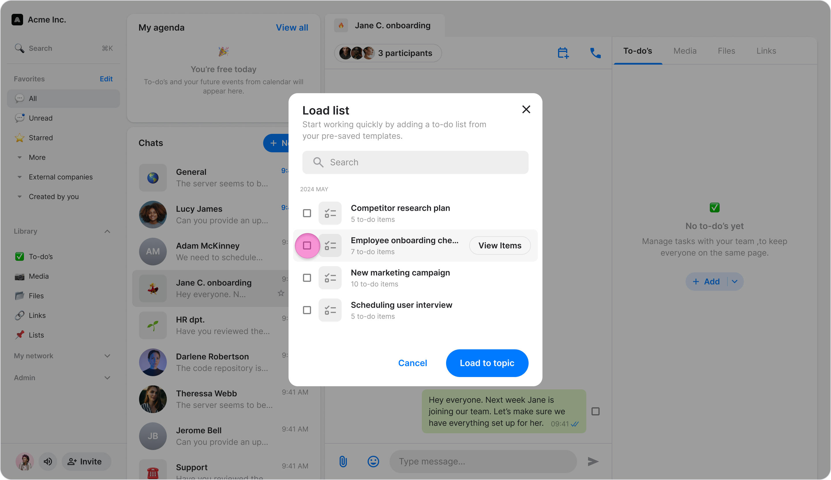 Create Lists screenshot 17