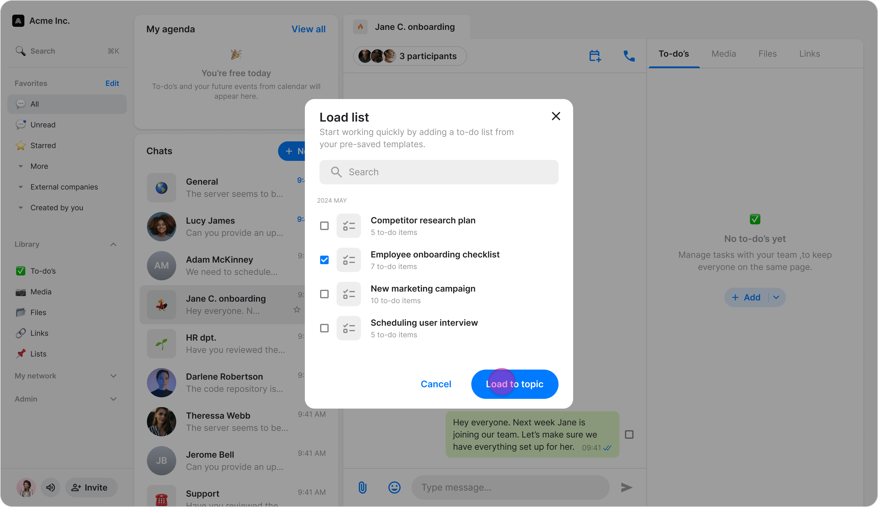 Create Lists screenshot 18