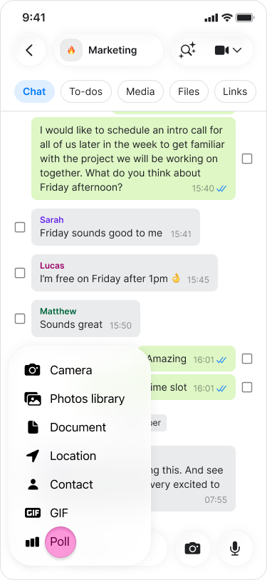 Create Polls screenshot 2