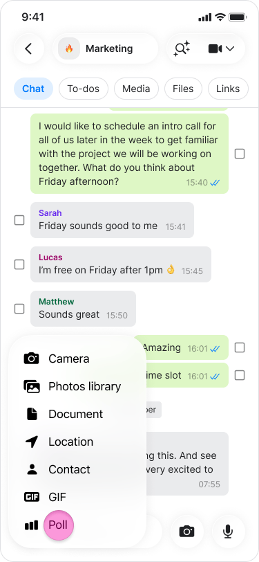 Create Polls screenshot 2