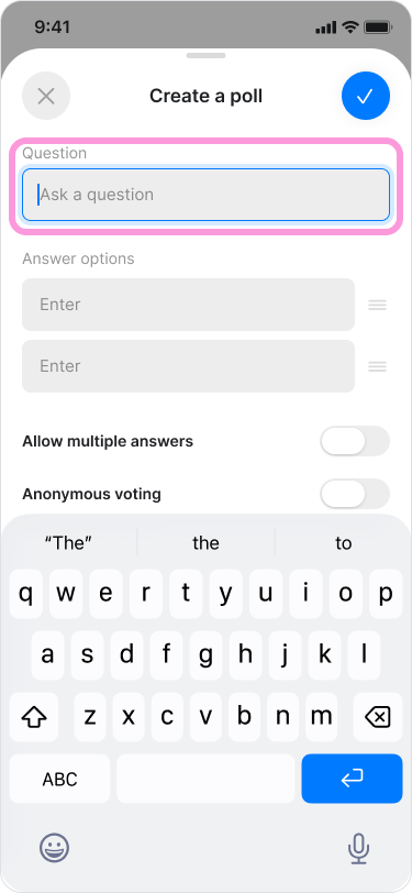 Create Polls screenshot 3