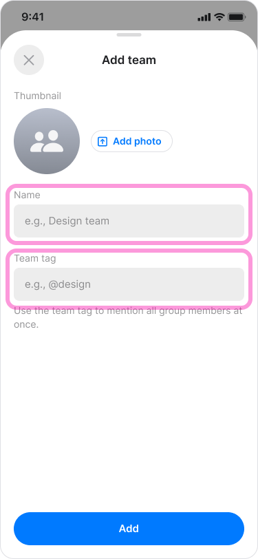 Create Teams and Locations screenshot 5
