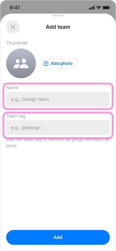 Create Teams and Locations screenshot 5