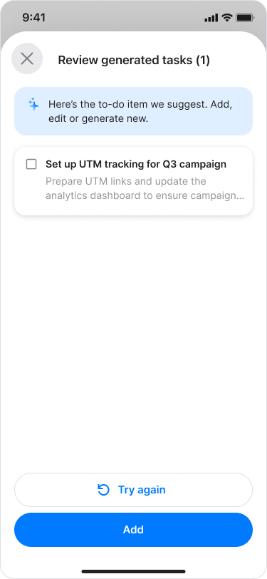 Create To-dos from Messages Using A.I screenshot 4