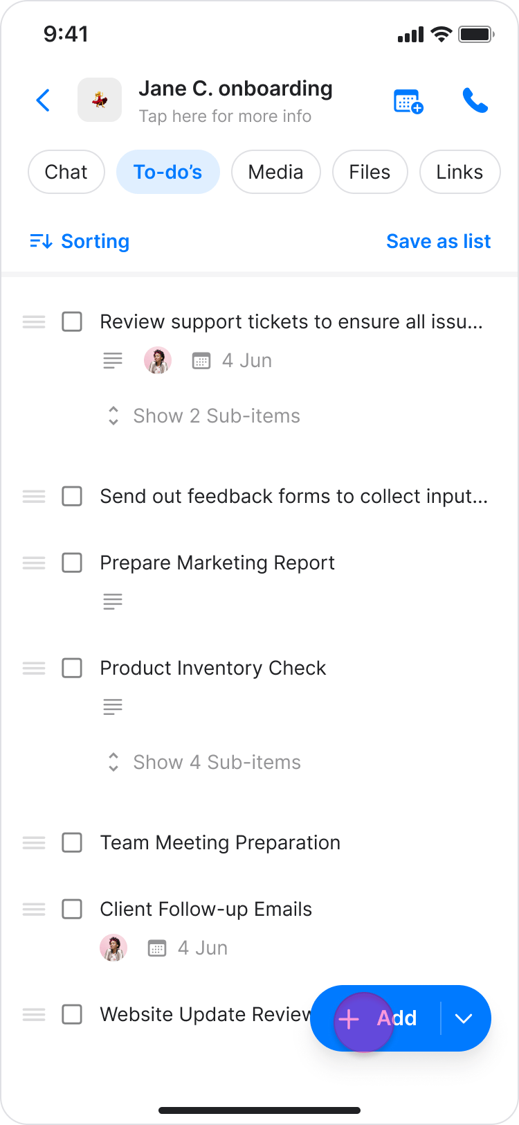 Create To-Dos screenshot 1