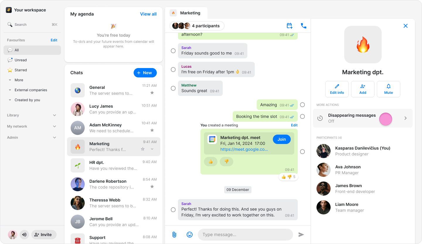Disappearing Messages screenshot 7