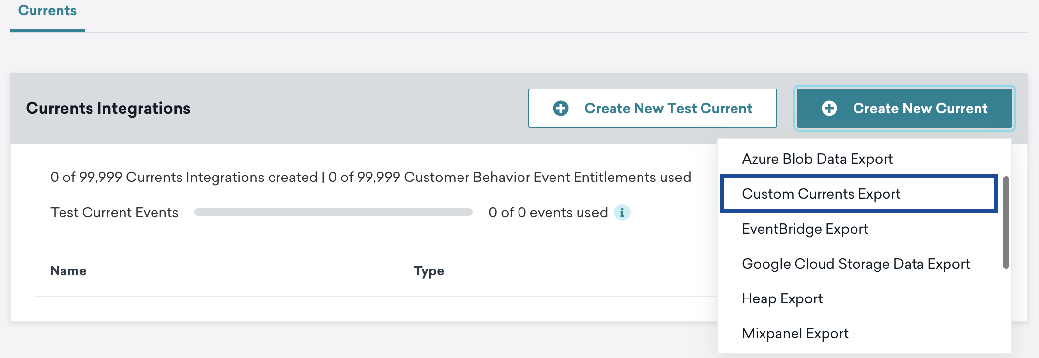 Implement a Braze Currents Source - Zeotap docs