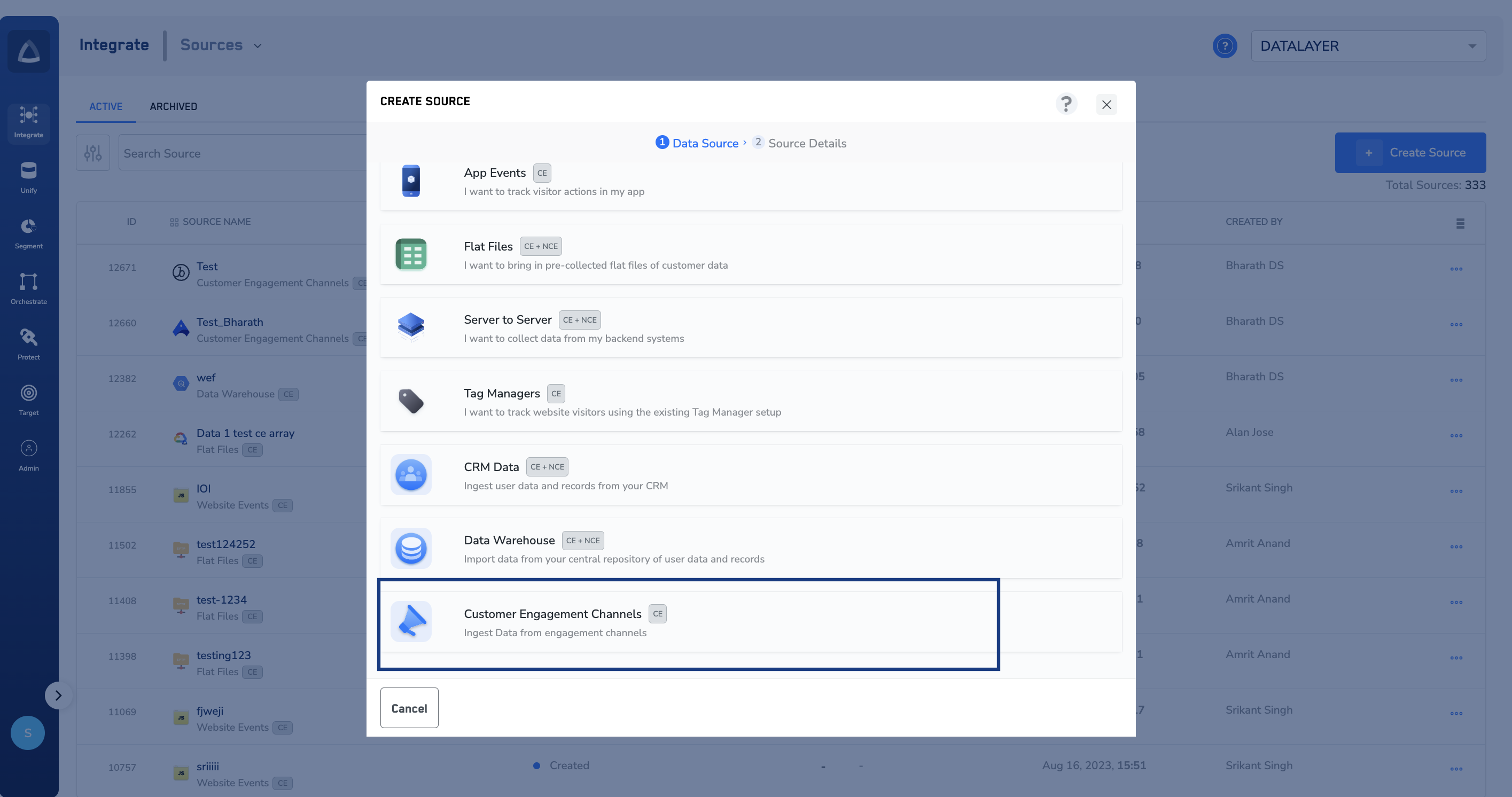 Create a Batch Source - Zeotap docs