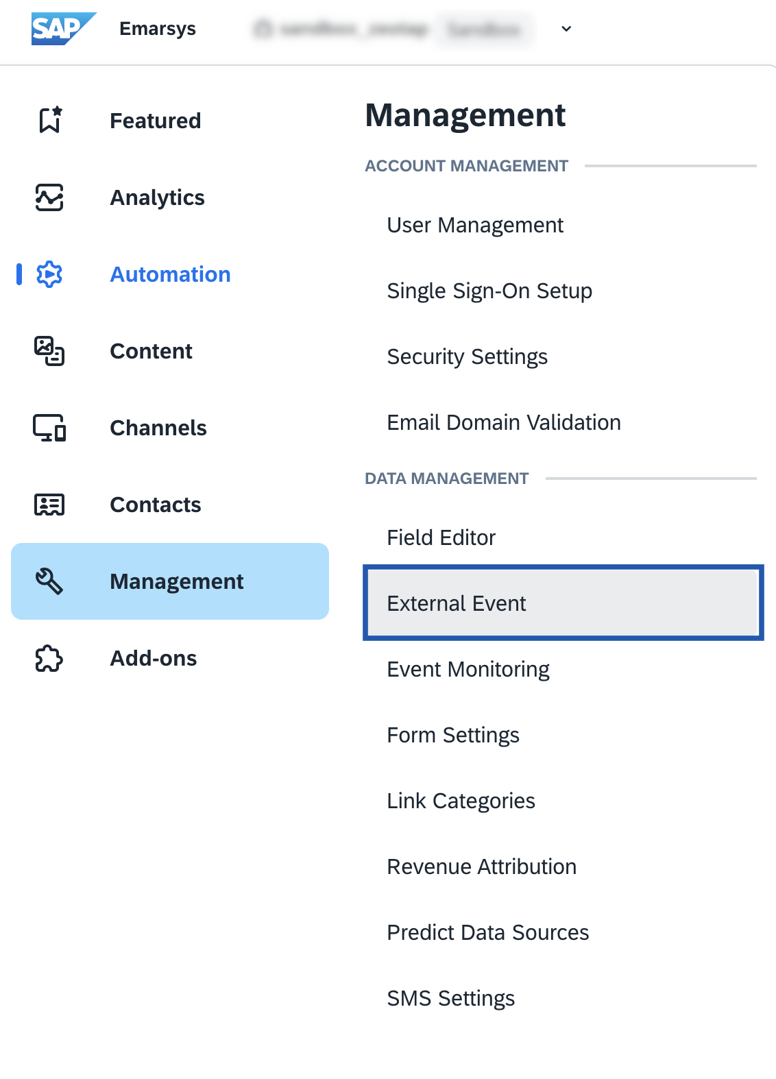 Emarsys Real Time Integration - Zeotap docs