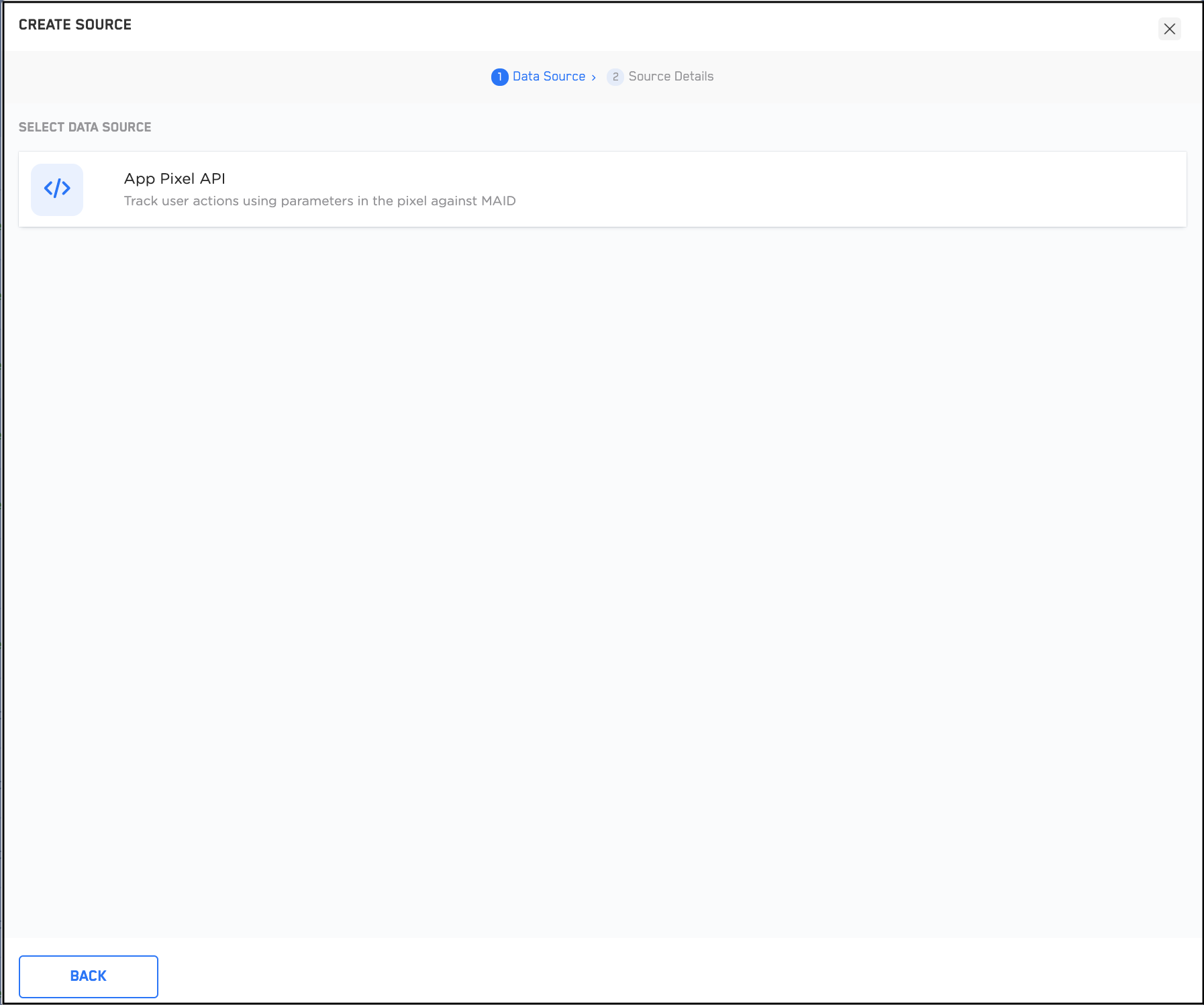Create a Web Pixel/Web iFrame/App Pixel Source - Zeotap docs