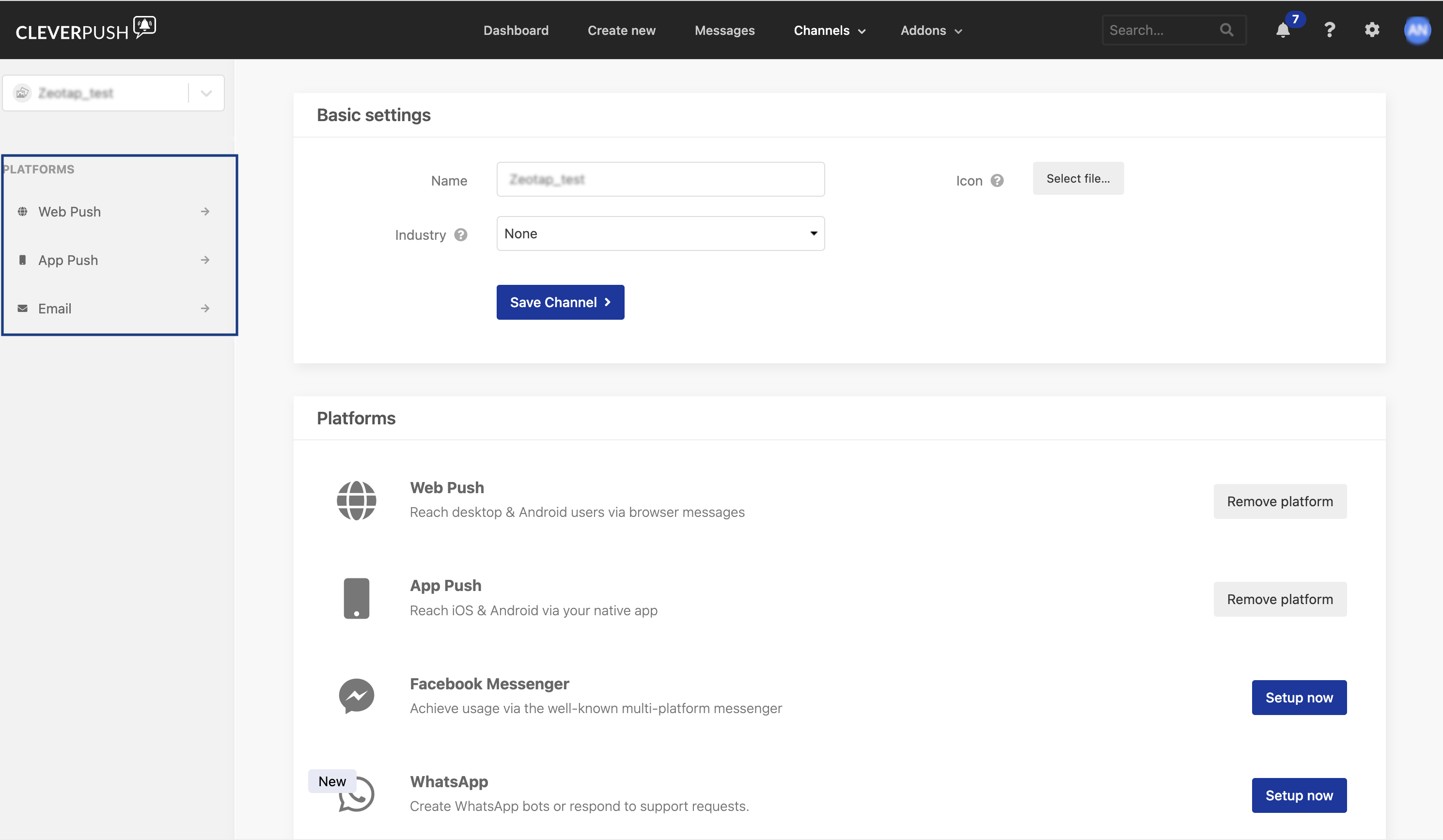 Implement a Cleverpush Real-Time Source - Zeotap docs