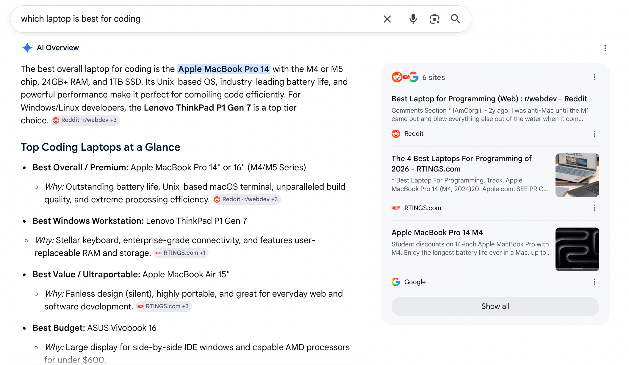 Google AI Overviews