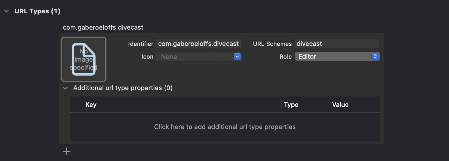 Deep Link Configuration