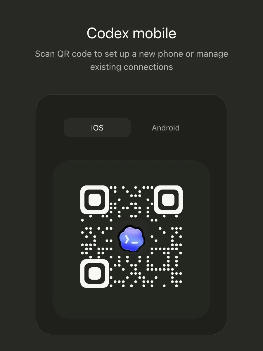 Remote setup screen in the ZeroTwo mobile app