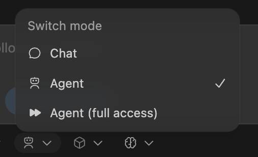 ZeroCode approval mode selector in the desktop app"
className="block h-auto w-full mx-0!