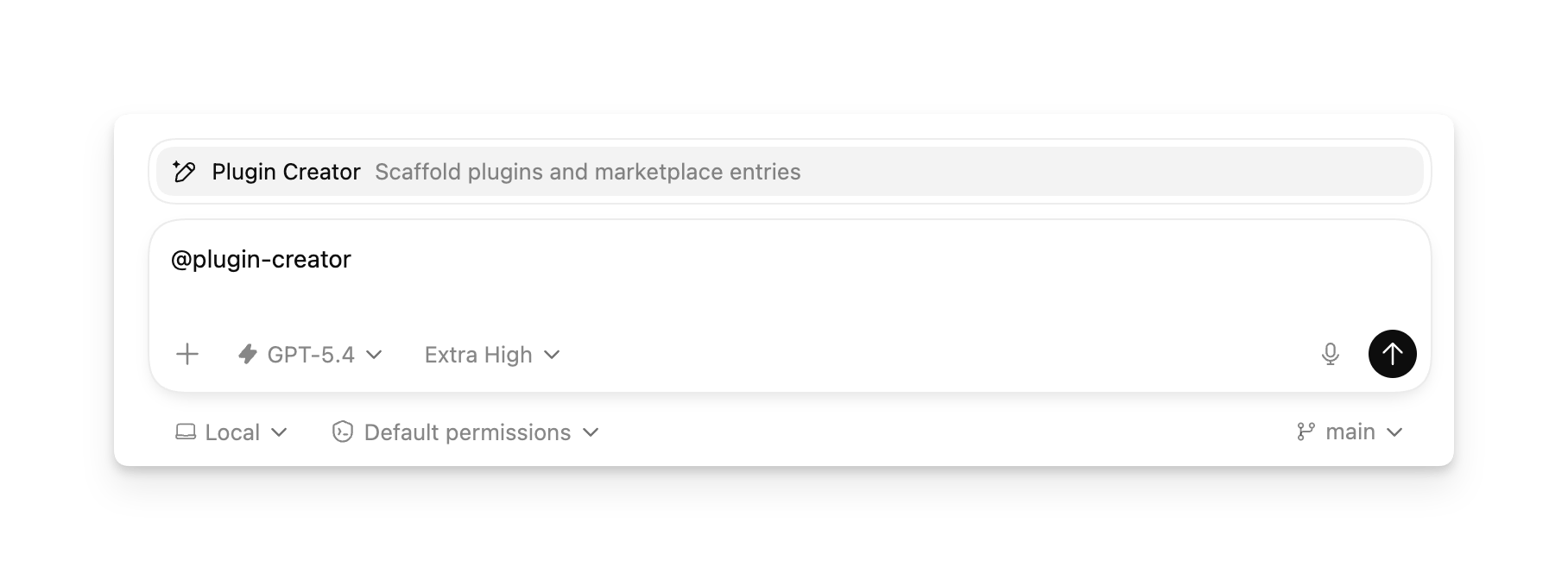 Plugin creator skill in ZeroTwo