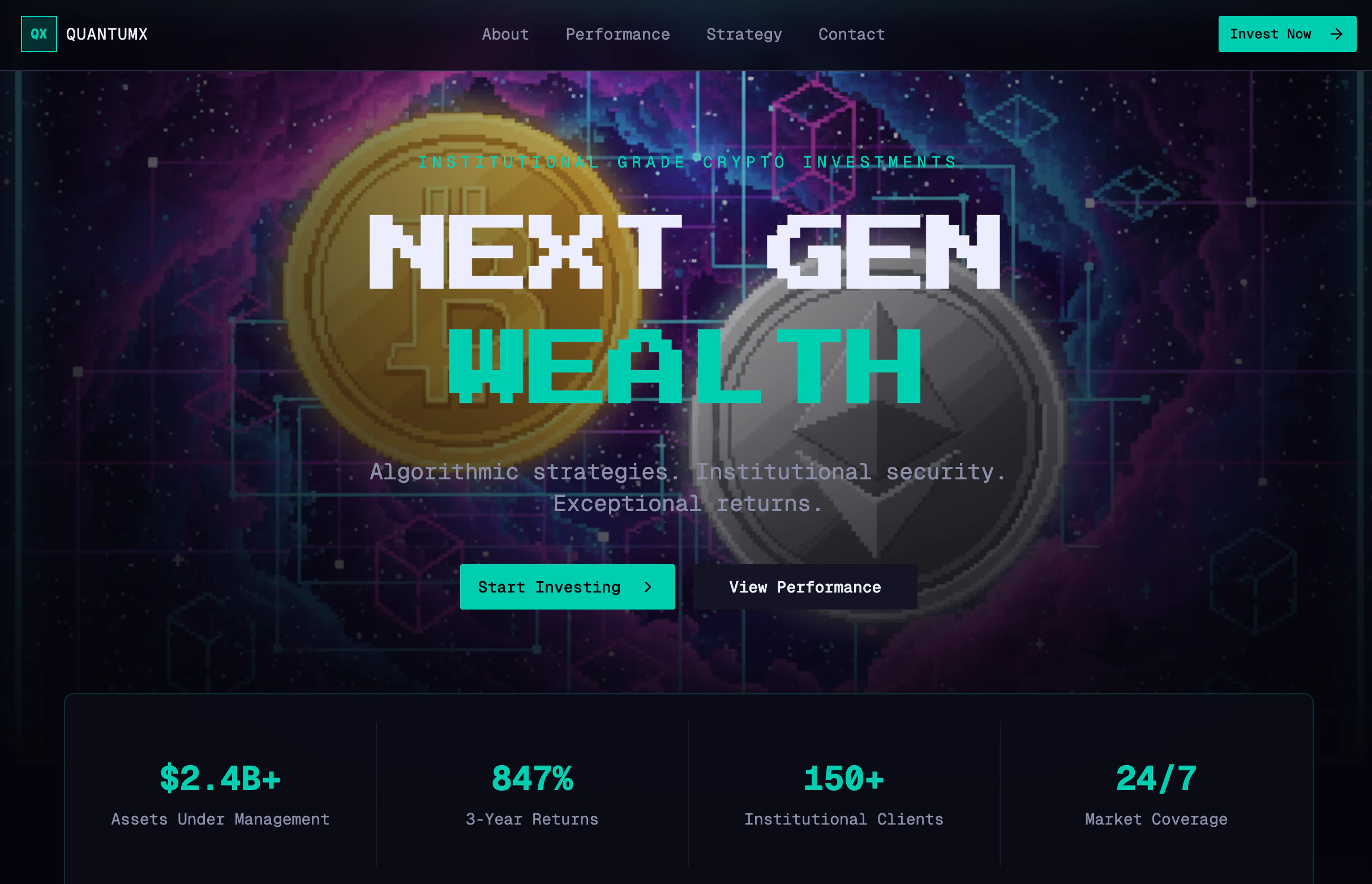 Crypto hero - trading charts