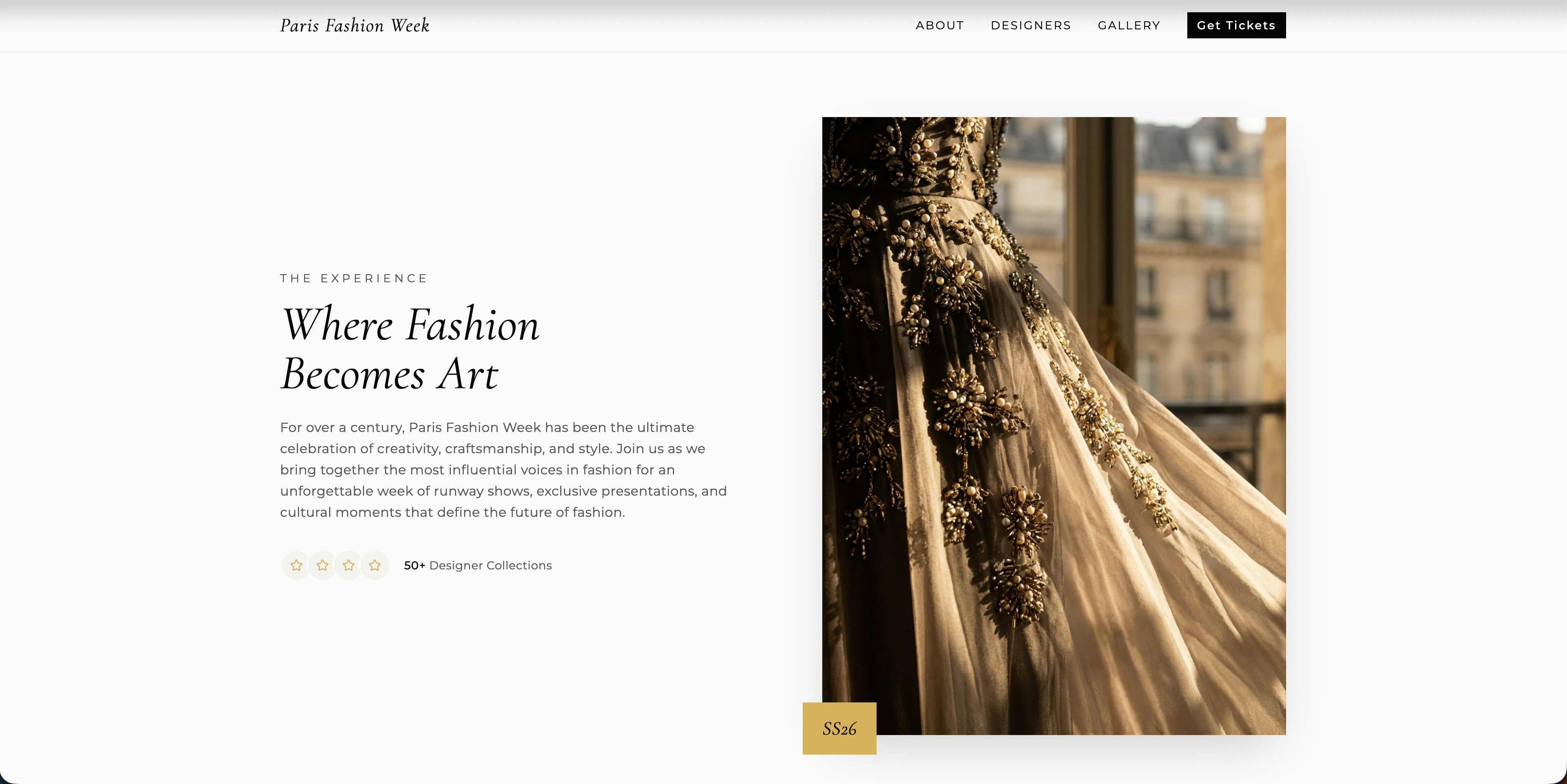 Fashion week about