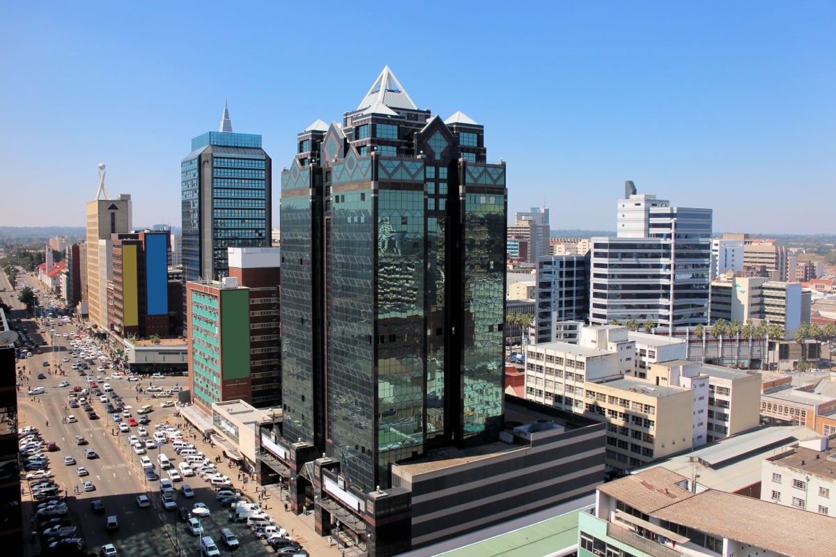 Harare city view