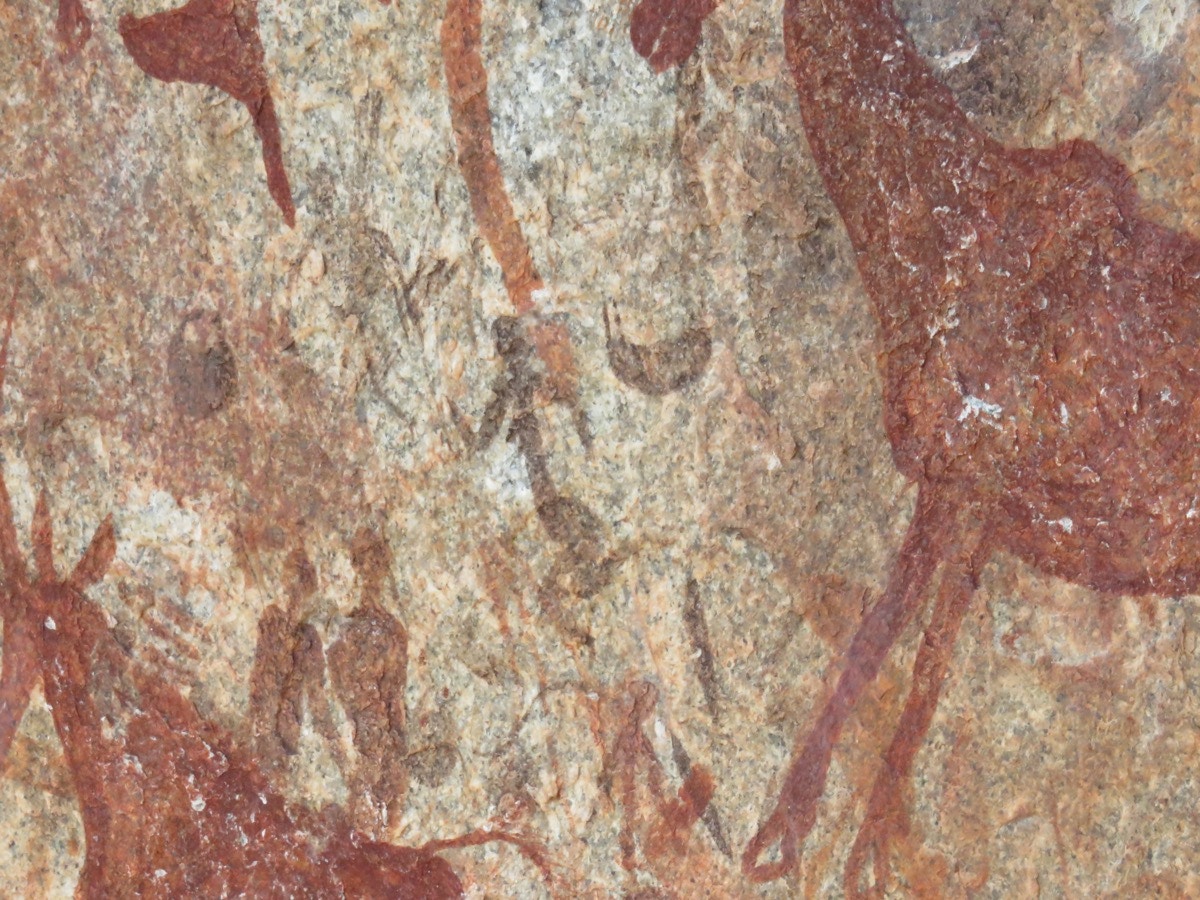 Ancient rock paintings