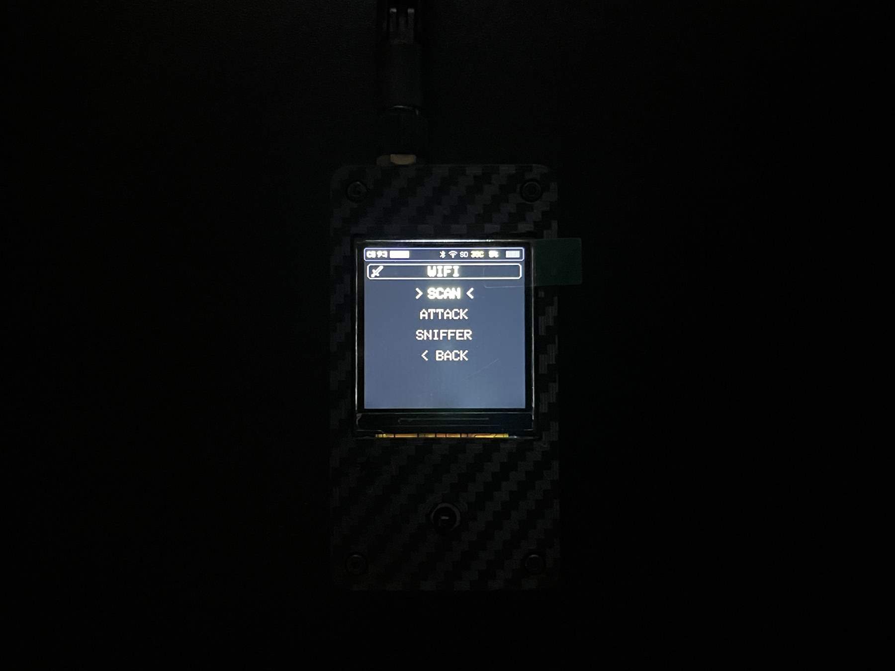หน้าเมนู WIFI บน C5TAKO™
