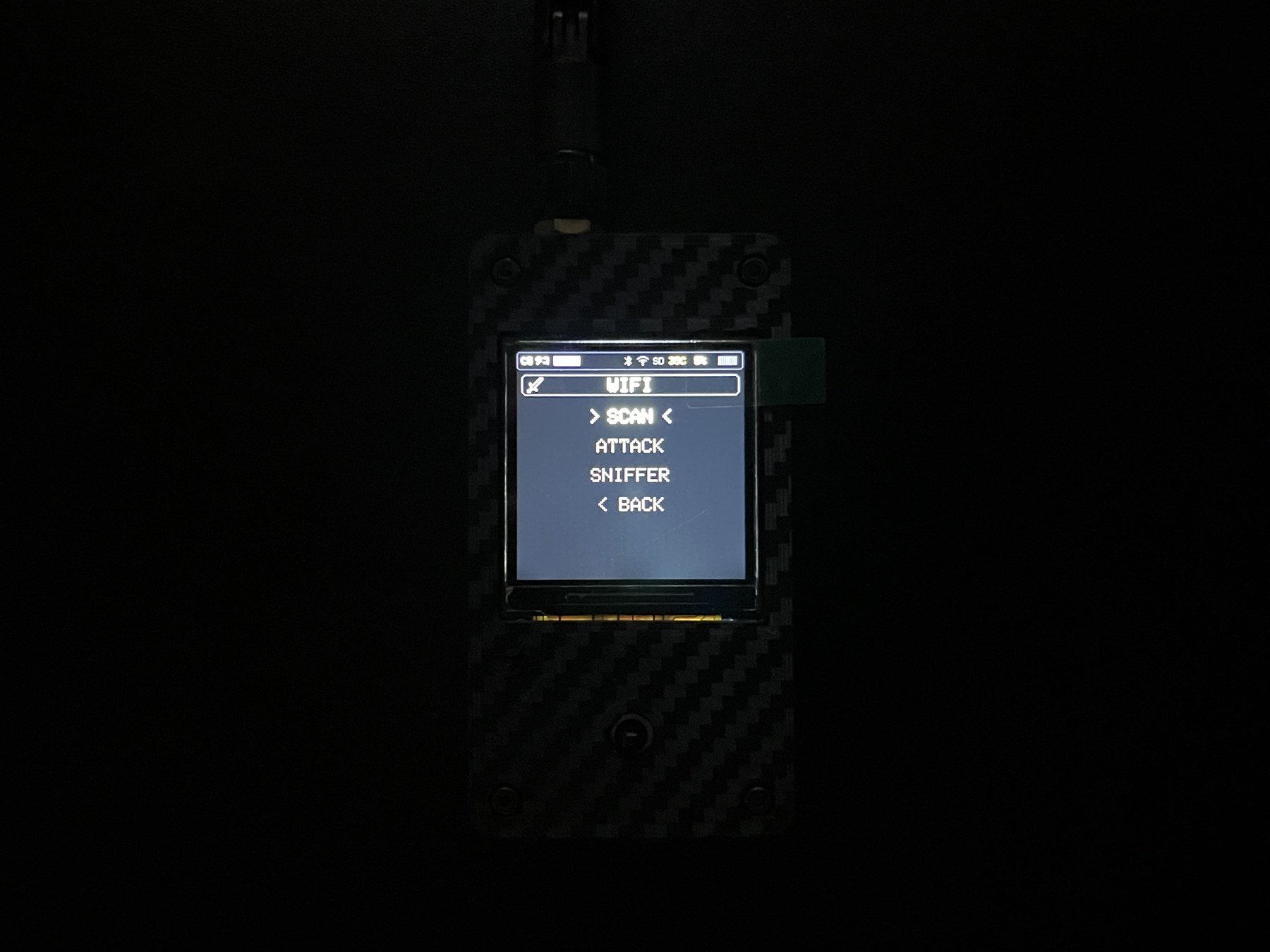 หน้าเมนู WIFI บน C5TAKO™