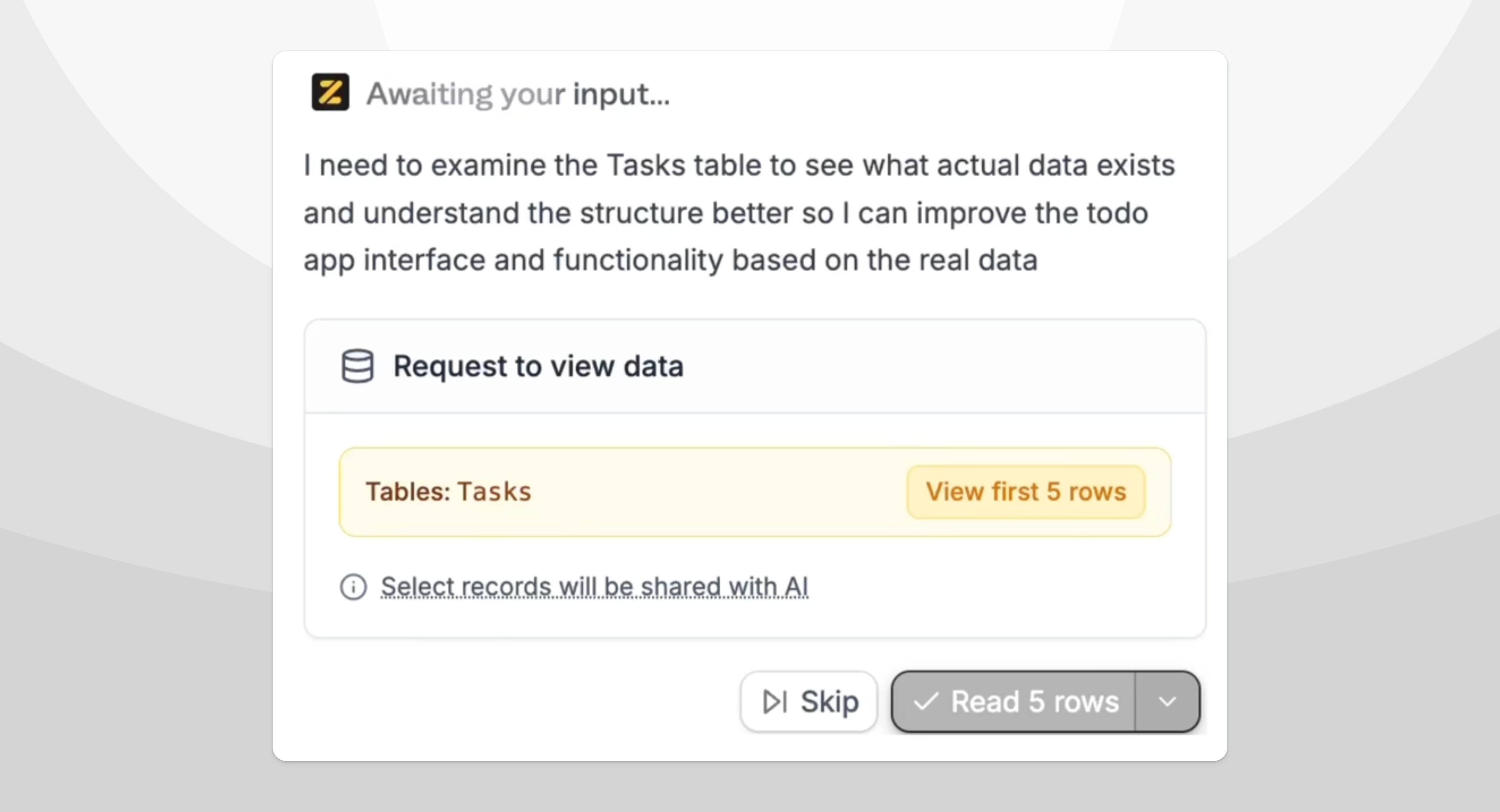 Inspect Data