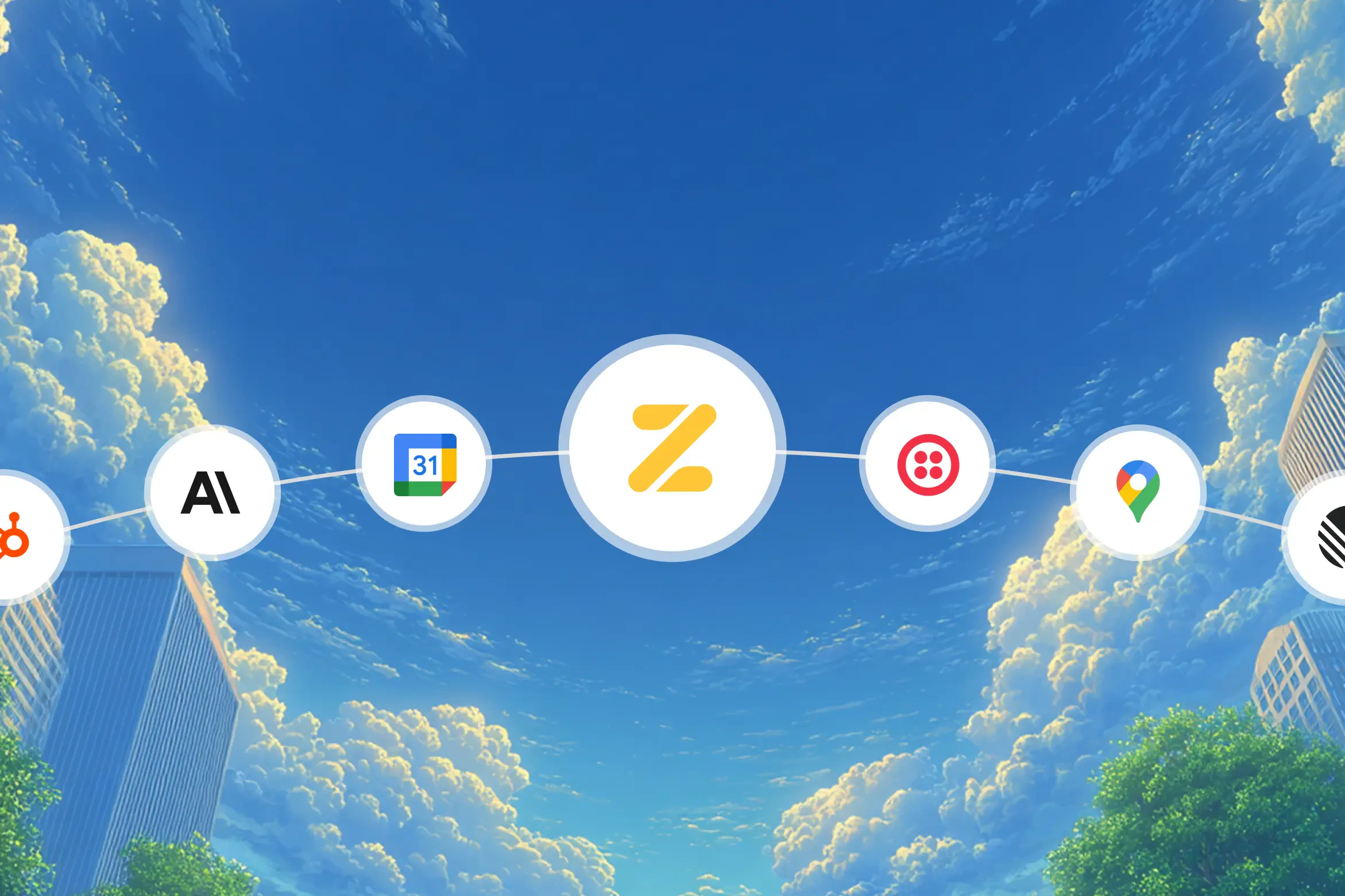 Zite integrations gallery showing newly added integrations and use cases