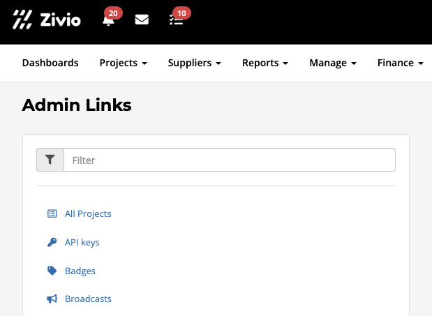 Admin Dashboard