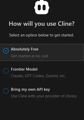 Cline Options