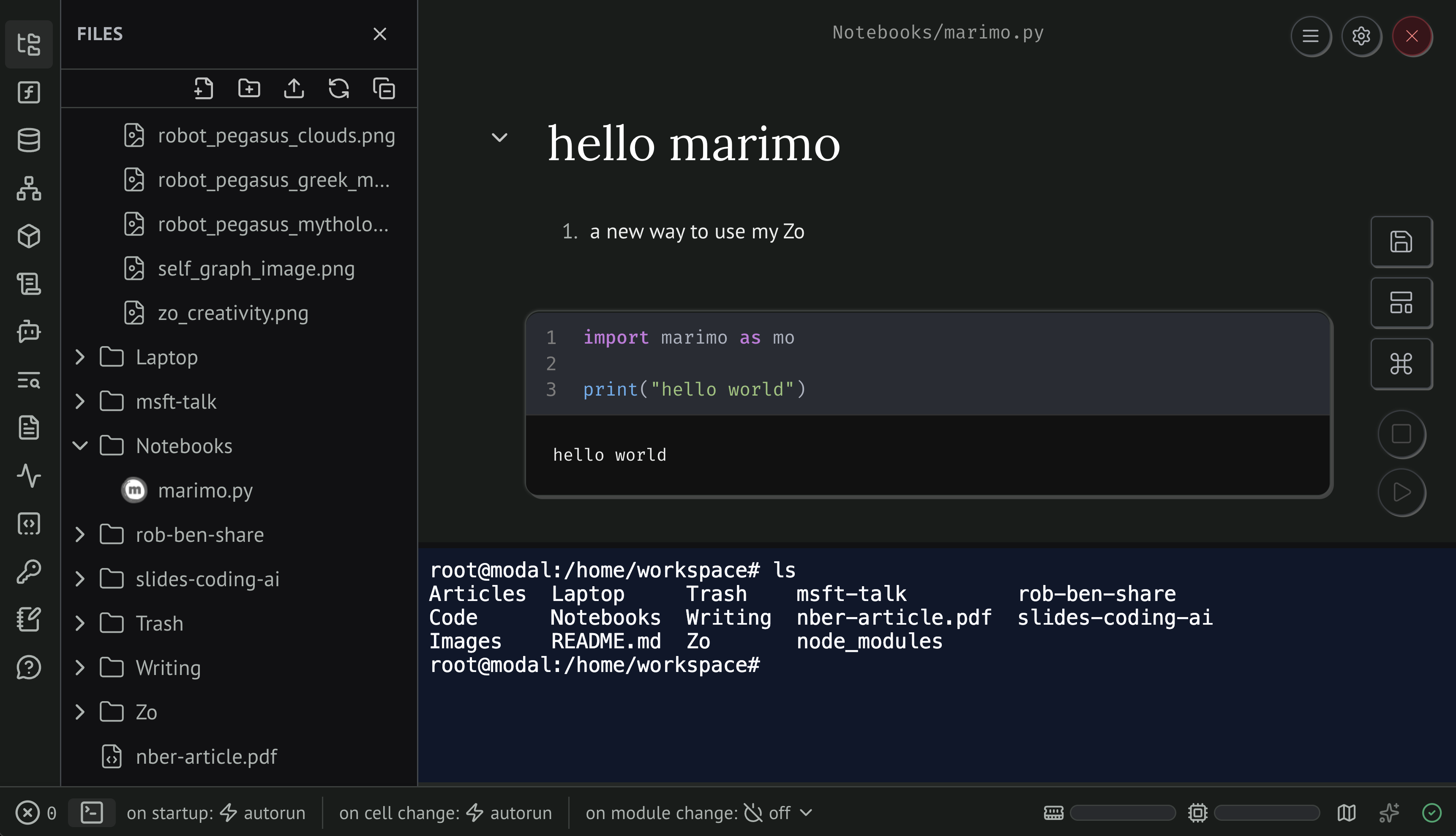 Self-hosting Marimo, a cloud Python notebook deployed on your server