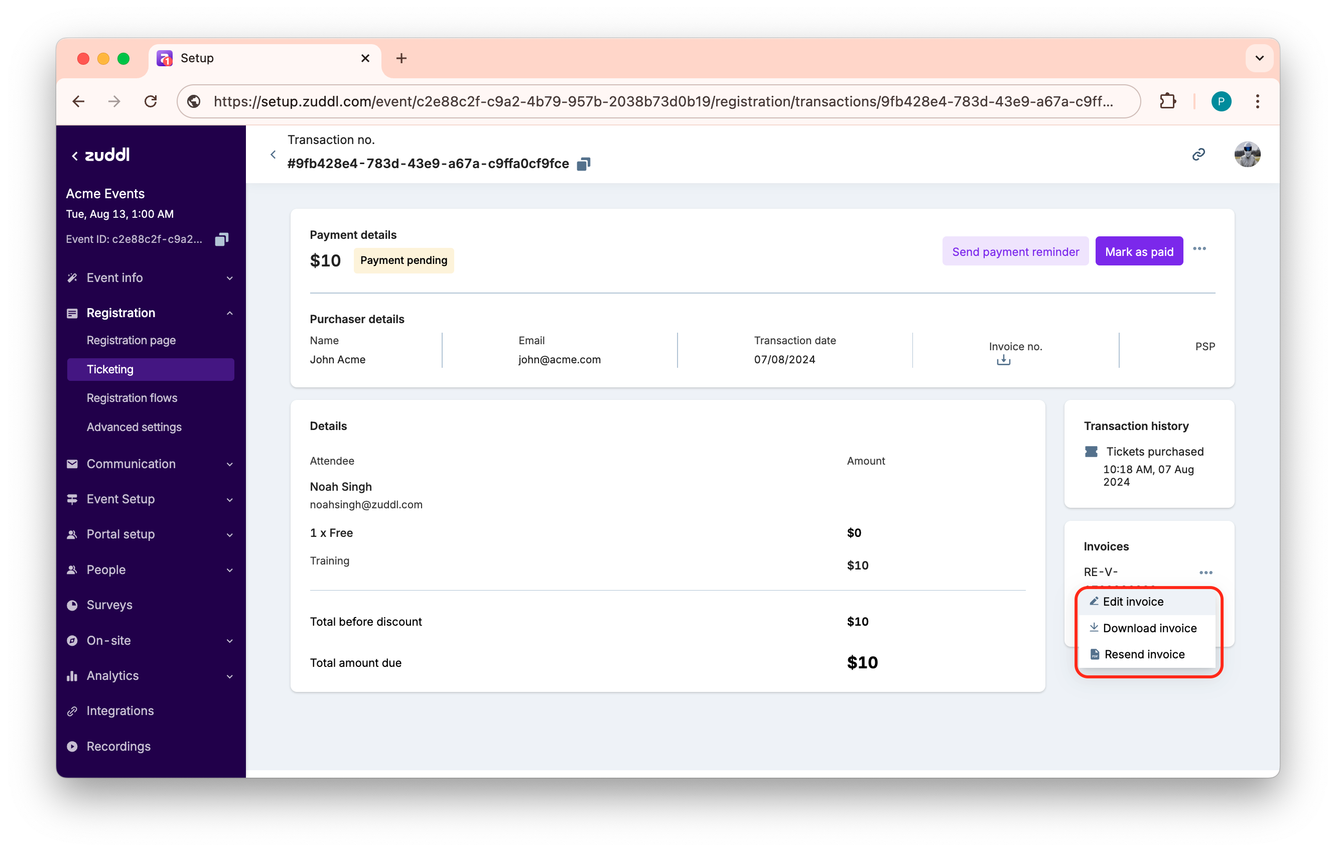 Downloadinvoice Pn