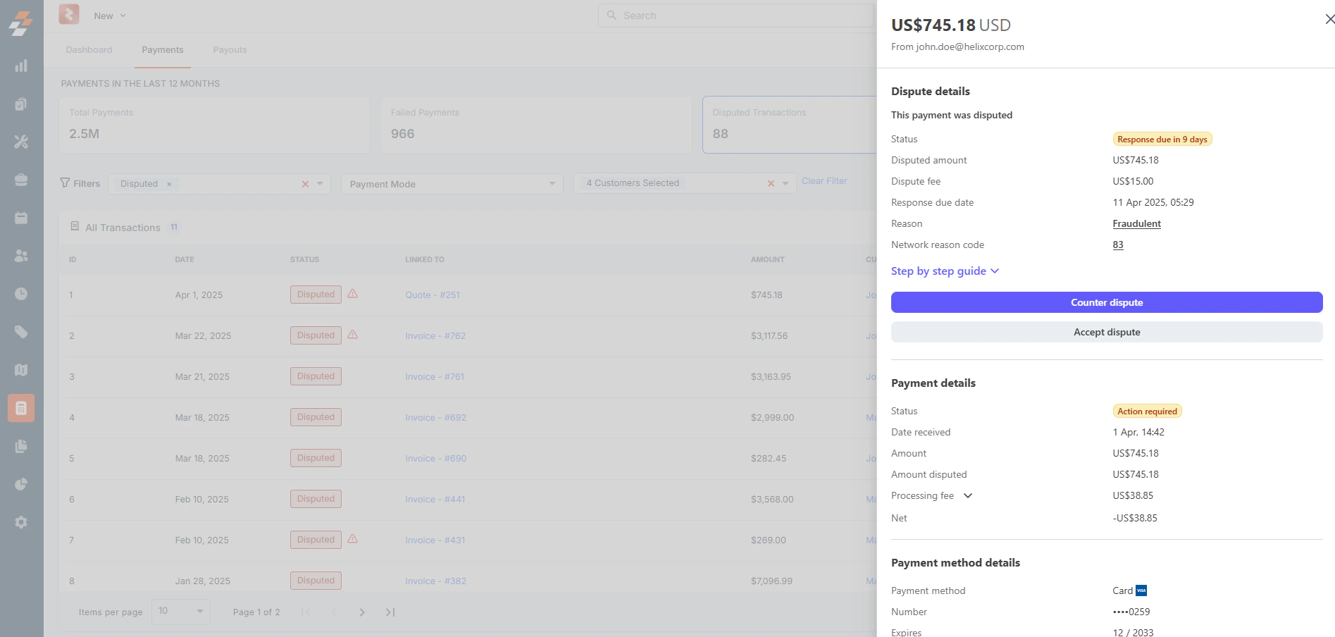Dispute Pn