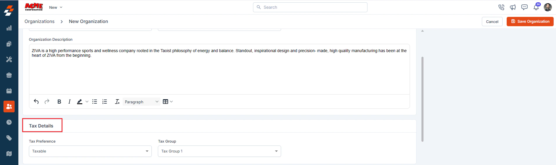Create Org4 Pn