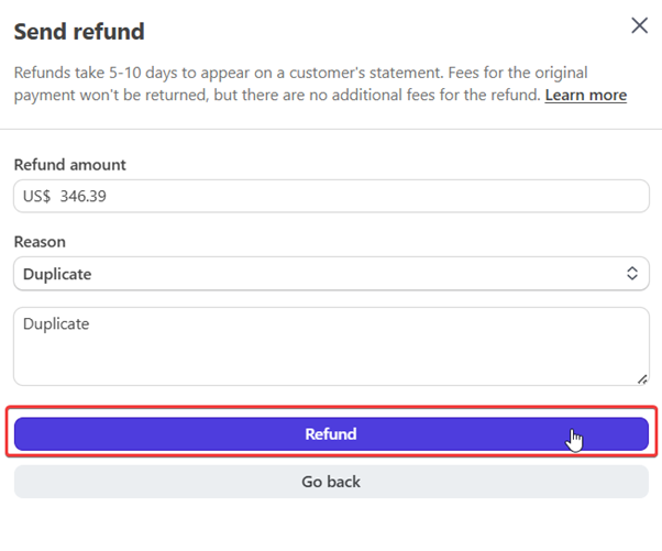 Refund 4 Pn