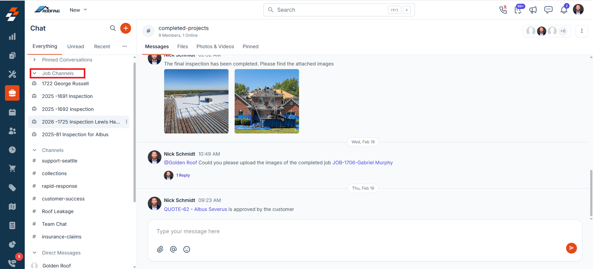 Jobchannelchat