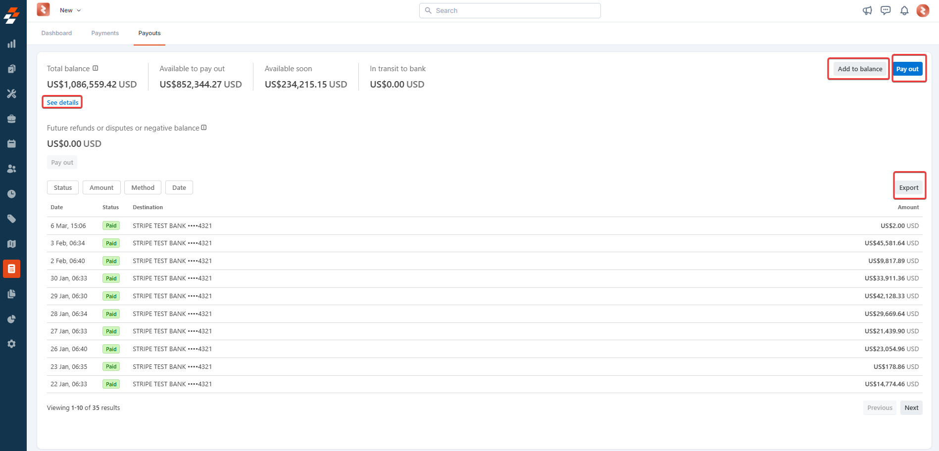 Payout 2 Pn