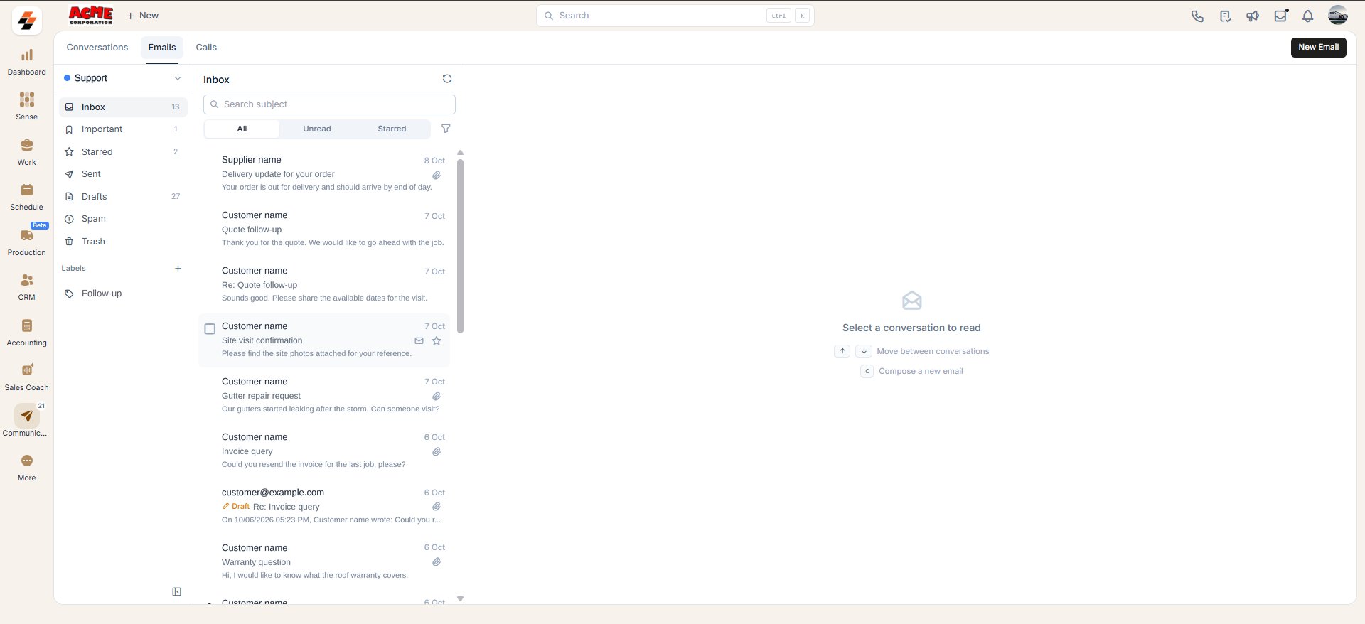 Emails Fully Synced Mailbox Emails Fully Synced Mailbox