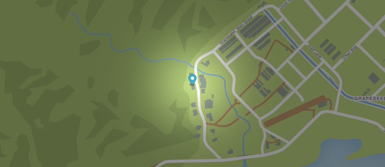 Map Grapeseed Location