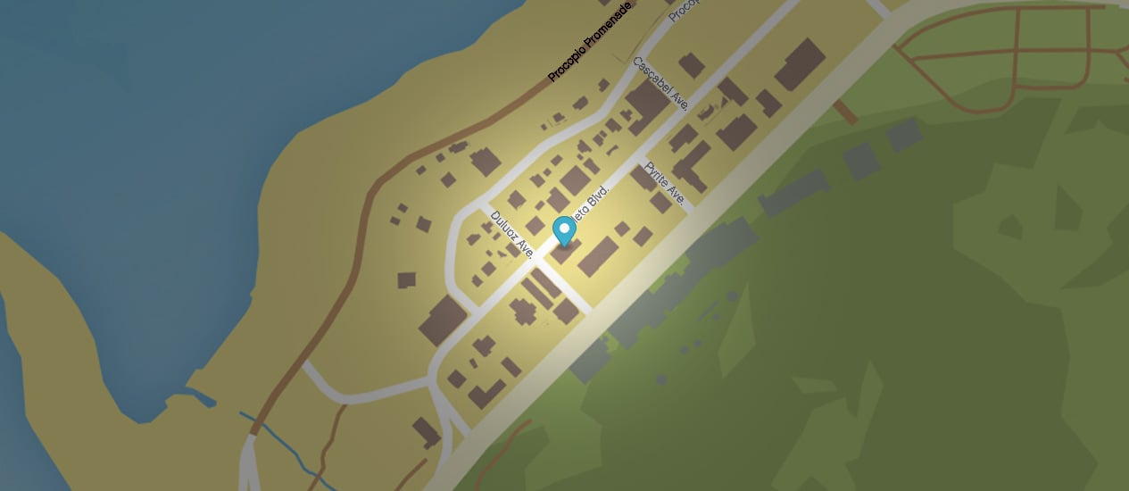 Map Paleto Location