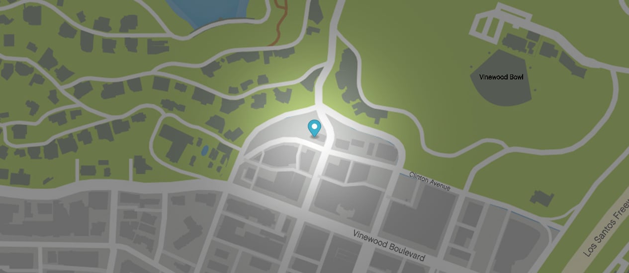 Map Vinewood Location Map Vinewood Location