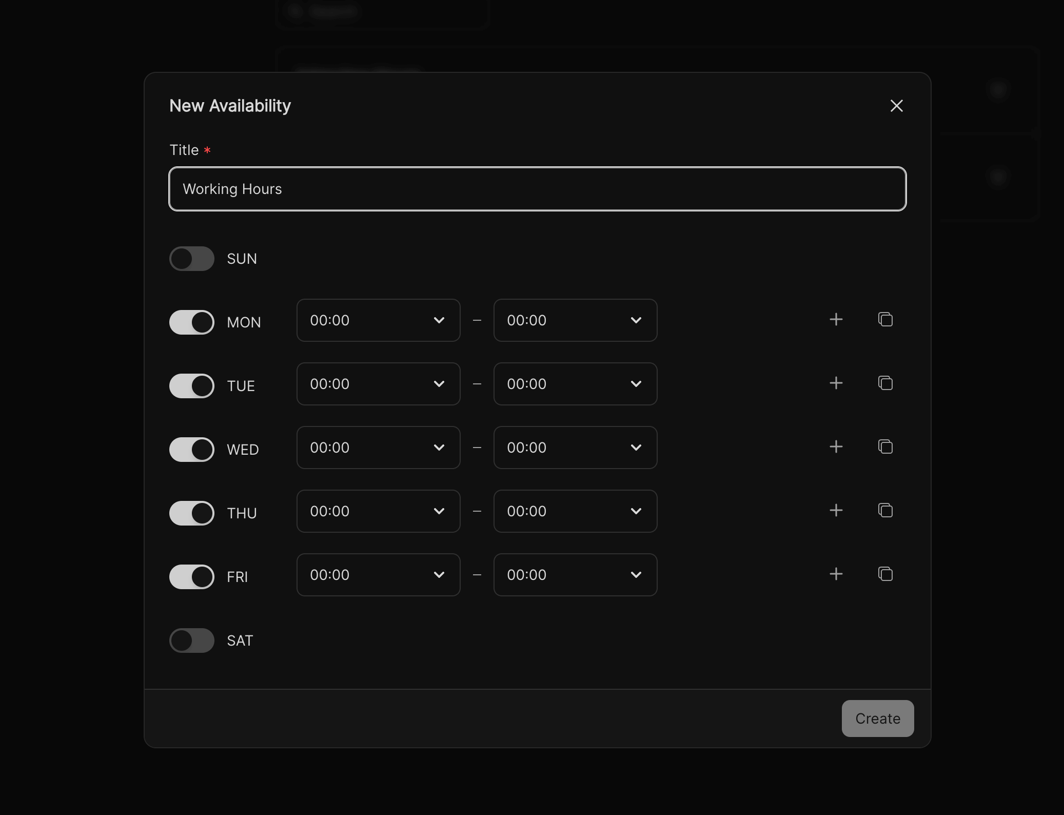 Configure Overview