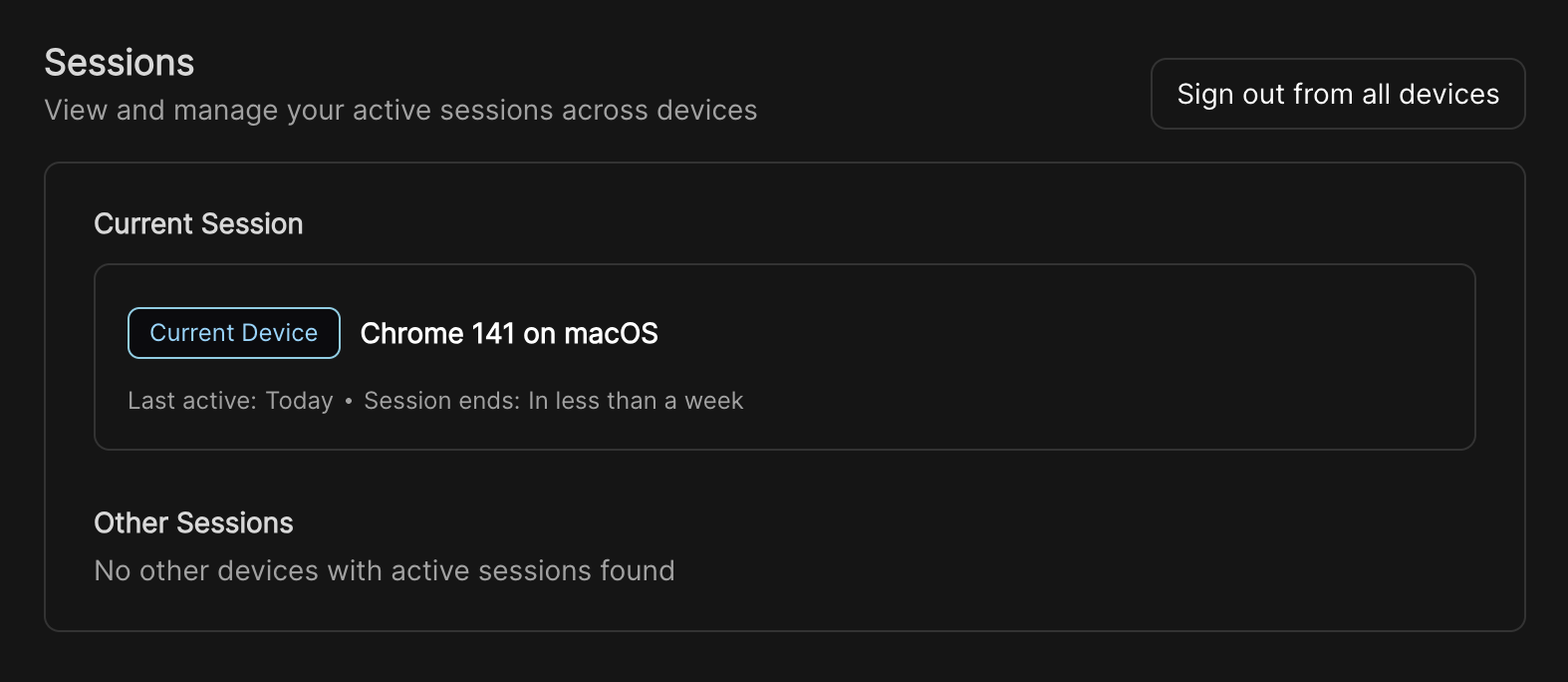Sessions